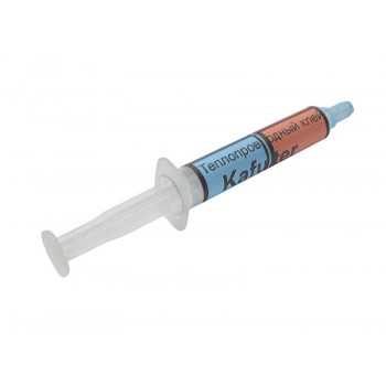 Клей теплопроводный Kafuter K-5204k (шприц) 5 гр